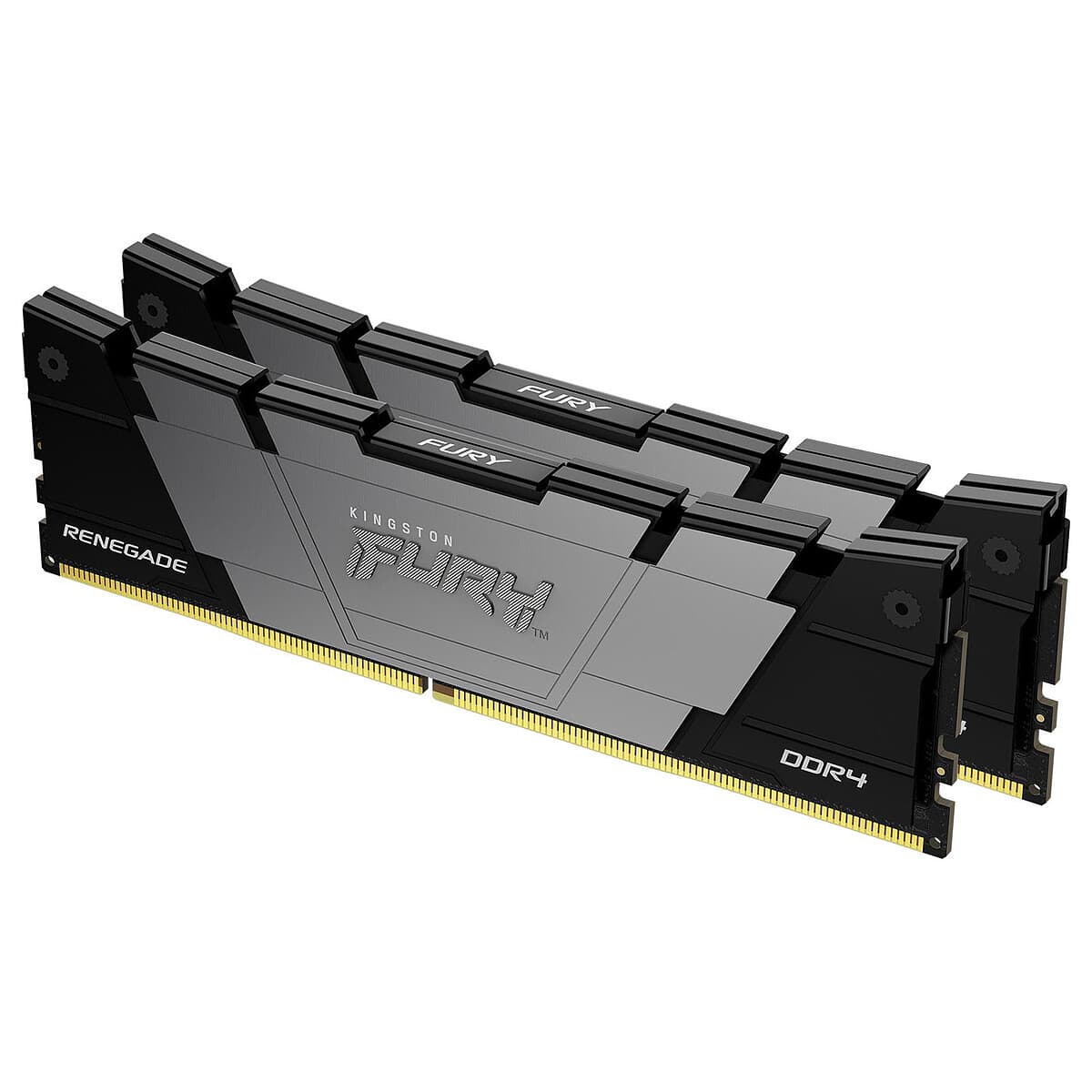 Kingston FURY Renegade 32 Go (2 x 16 Go) DDR4 3600 MHz CL16 Noir/Gris