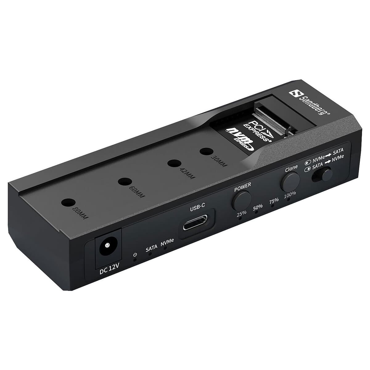 Sandberg Clôneur USB 3.1 M2+NVMe+SATA