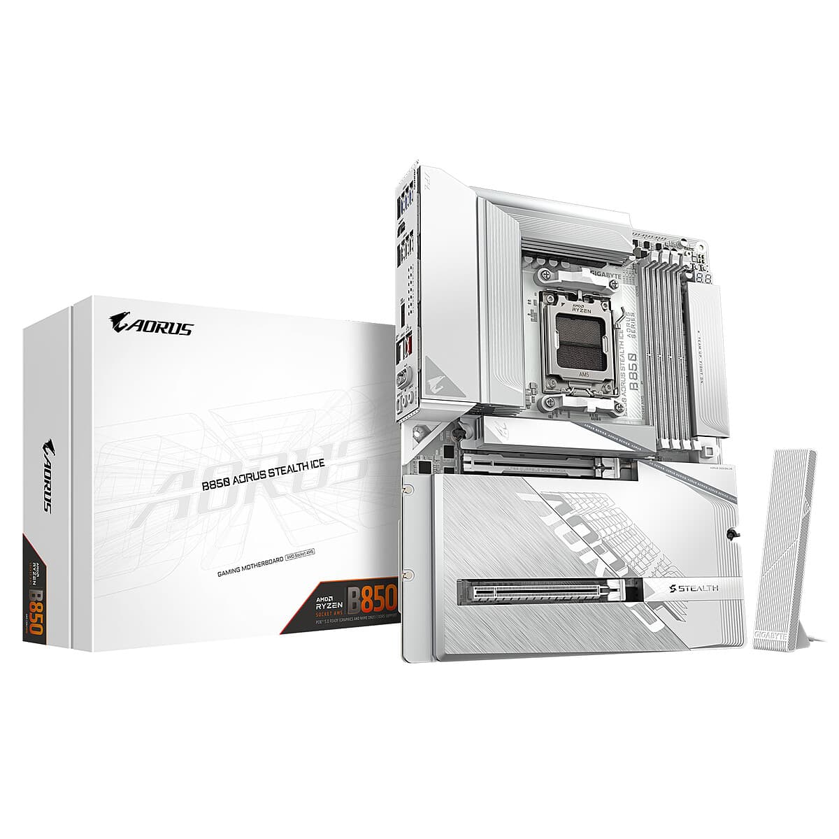 Gigabyte B850 AORUS STEALTH ICE