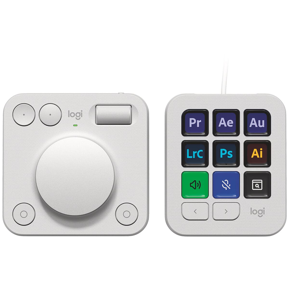 Logitech MX Creative Console (Gris Pâle)