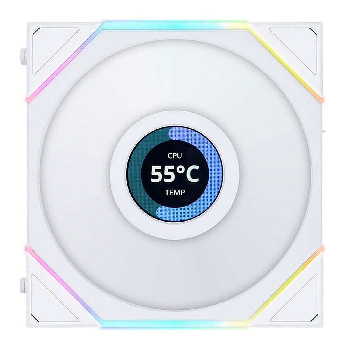 Lian Li Uni Fan TL LCD Wireless 120 Reverse Blade (blanc)