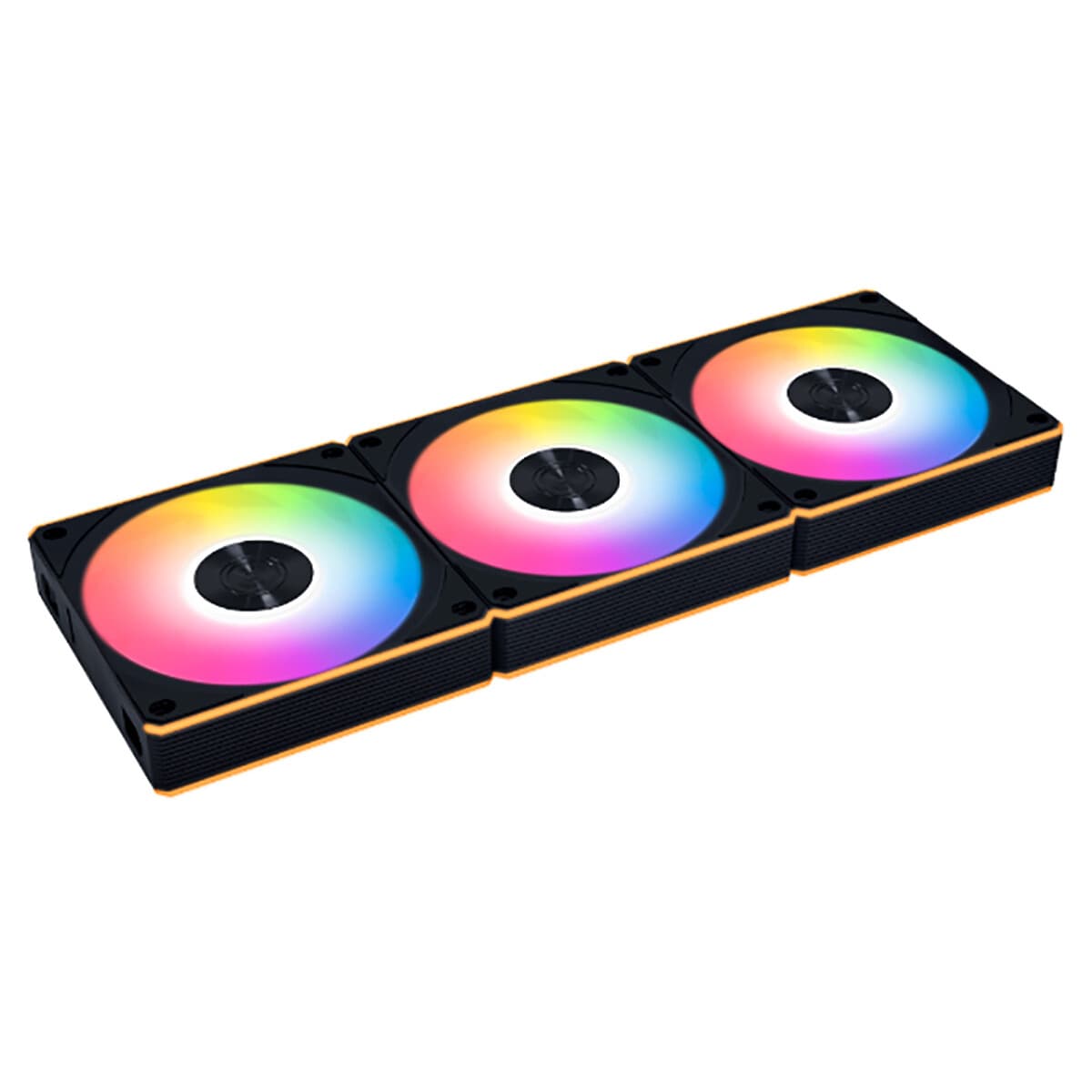 Lian Li Uni Fan CL Wireless 120 Reverse Blade (noir) - Pack de 3