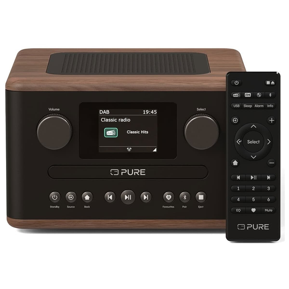 Pure Classic C-D4 Noyer/Noir