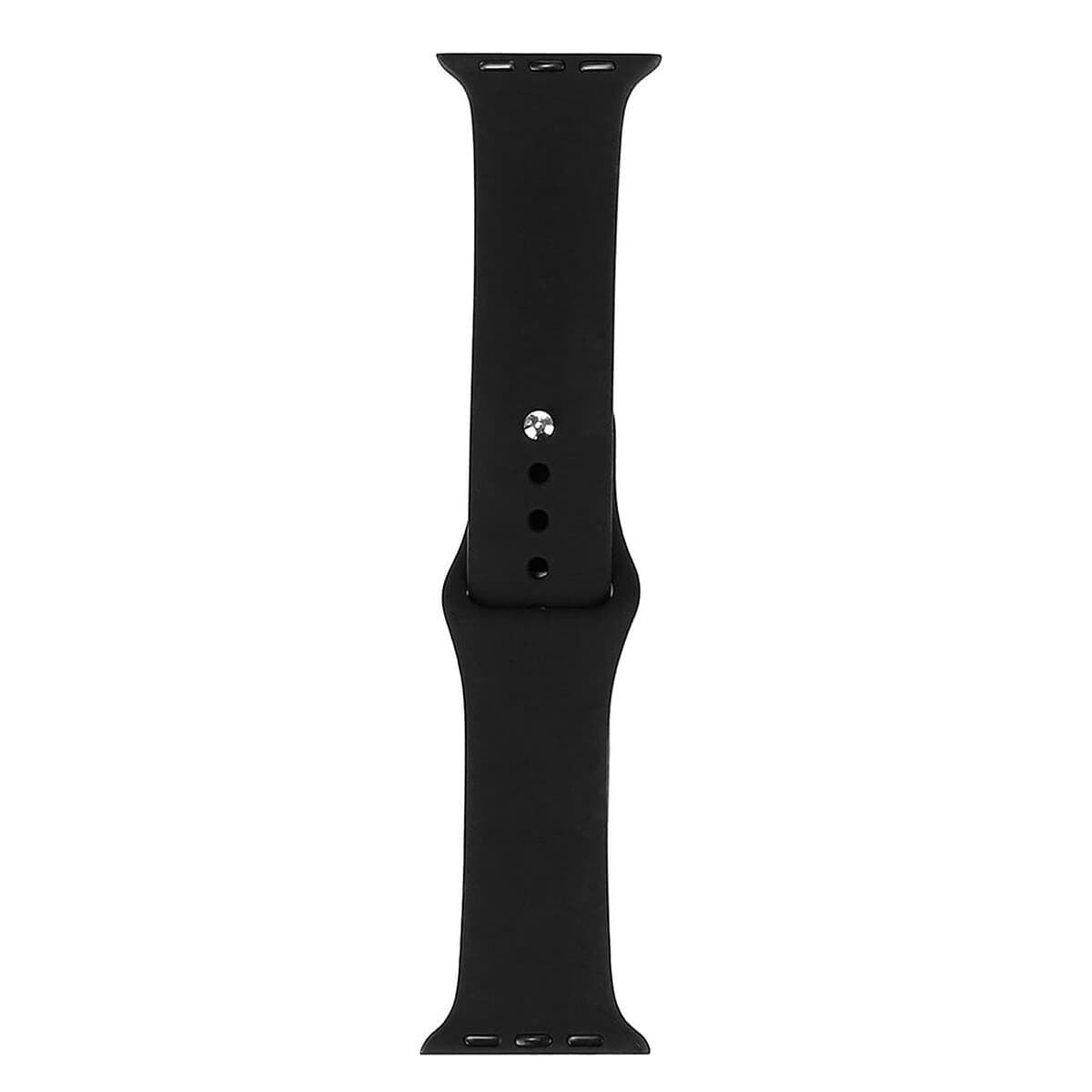 Casyx Bracelet Silicone Cadran 38/42 mm Noir