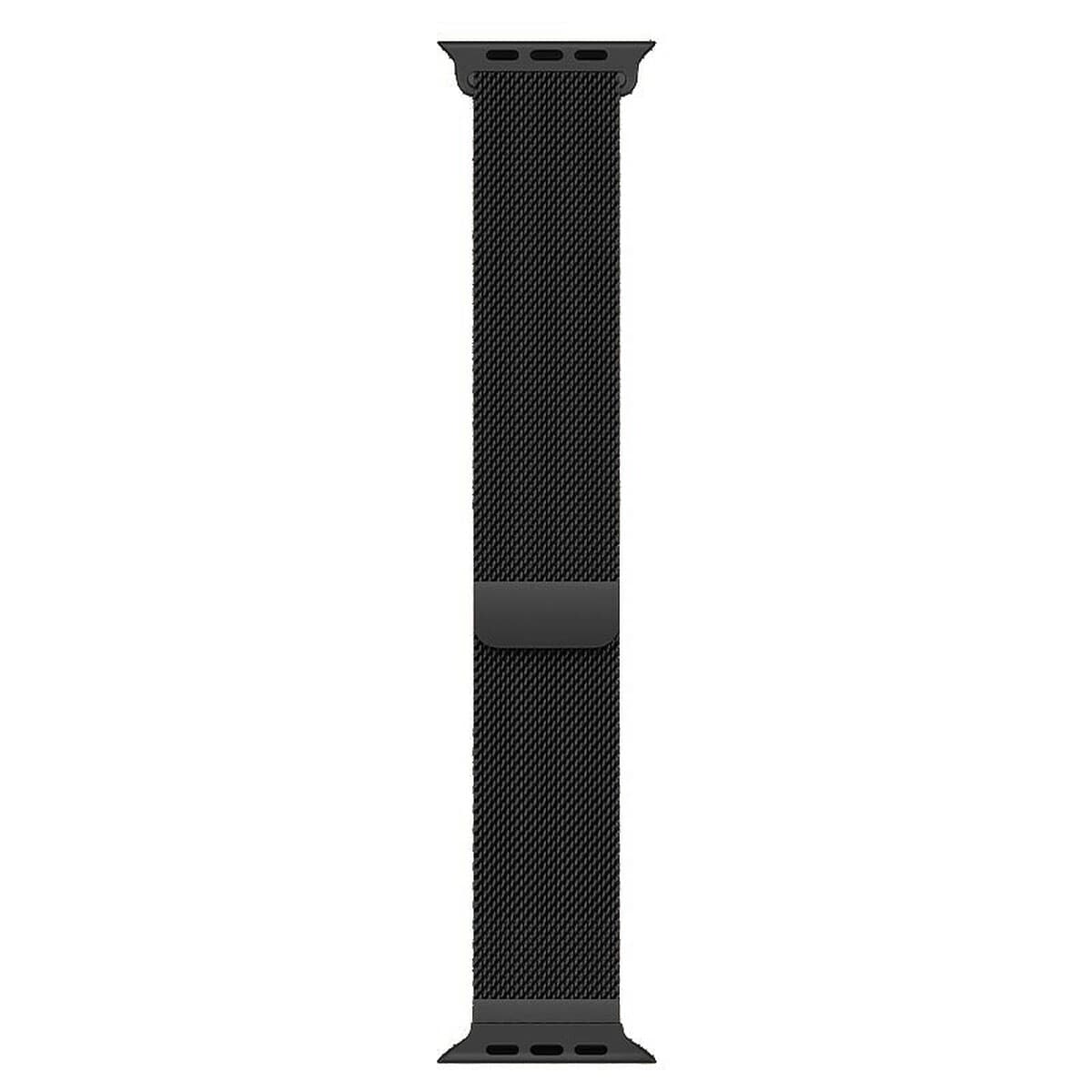 Casyx Bracelet Milanais Cadran 42/49 mm Noir