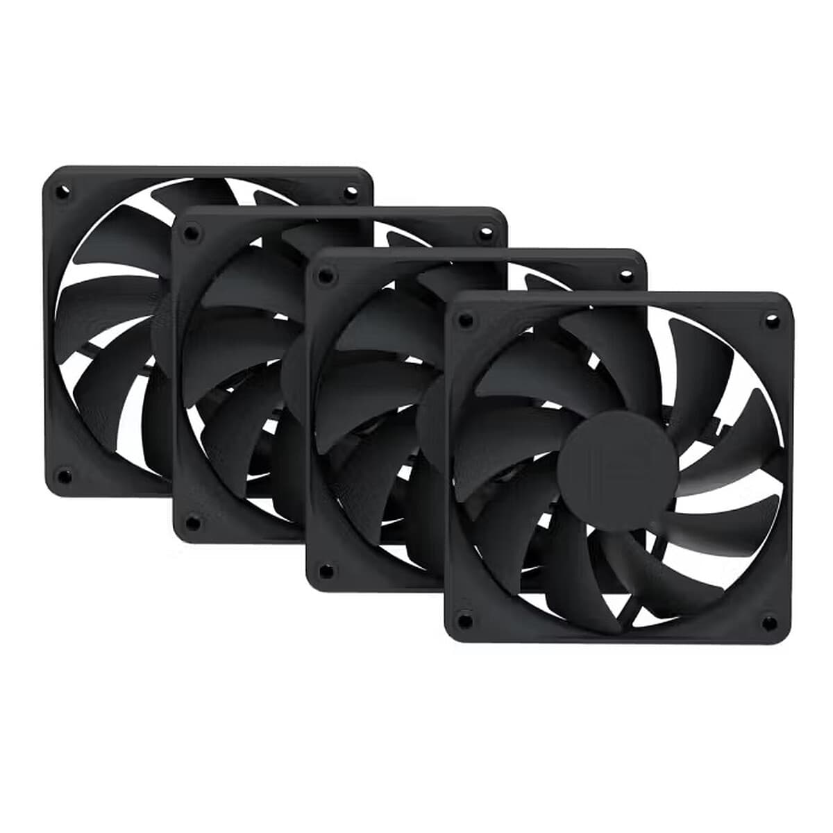 Hyte FA12 Noir Pack de 4