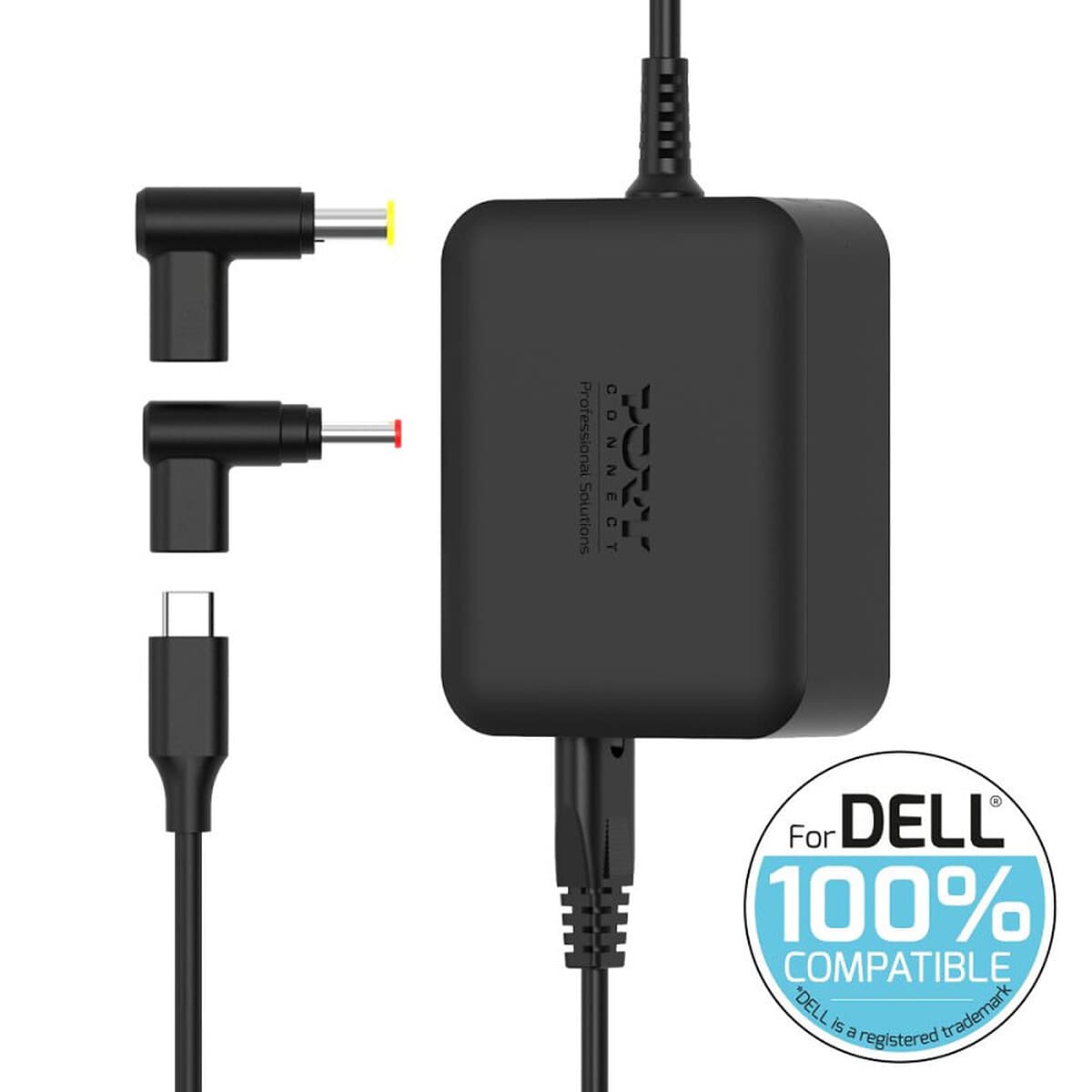PORT Connect Dell Power Supply GaN2 USB Type C (100W)