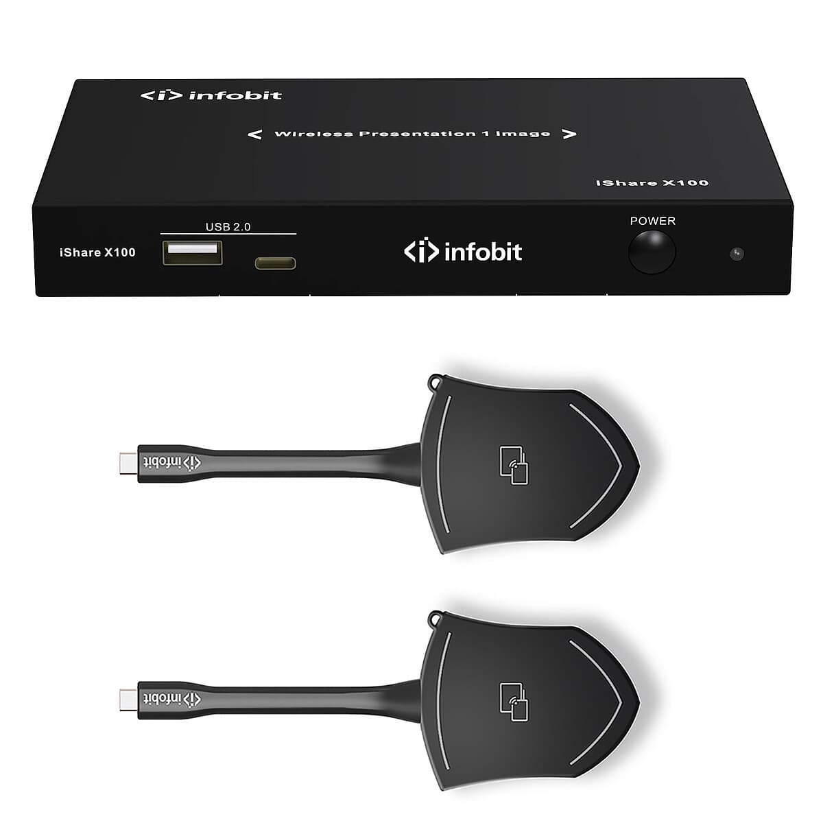Infobit iShare X100 + iShare CX USB-C (x2)