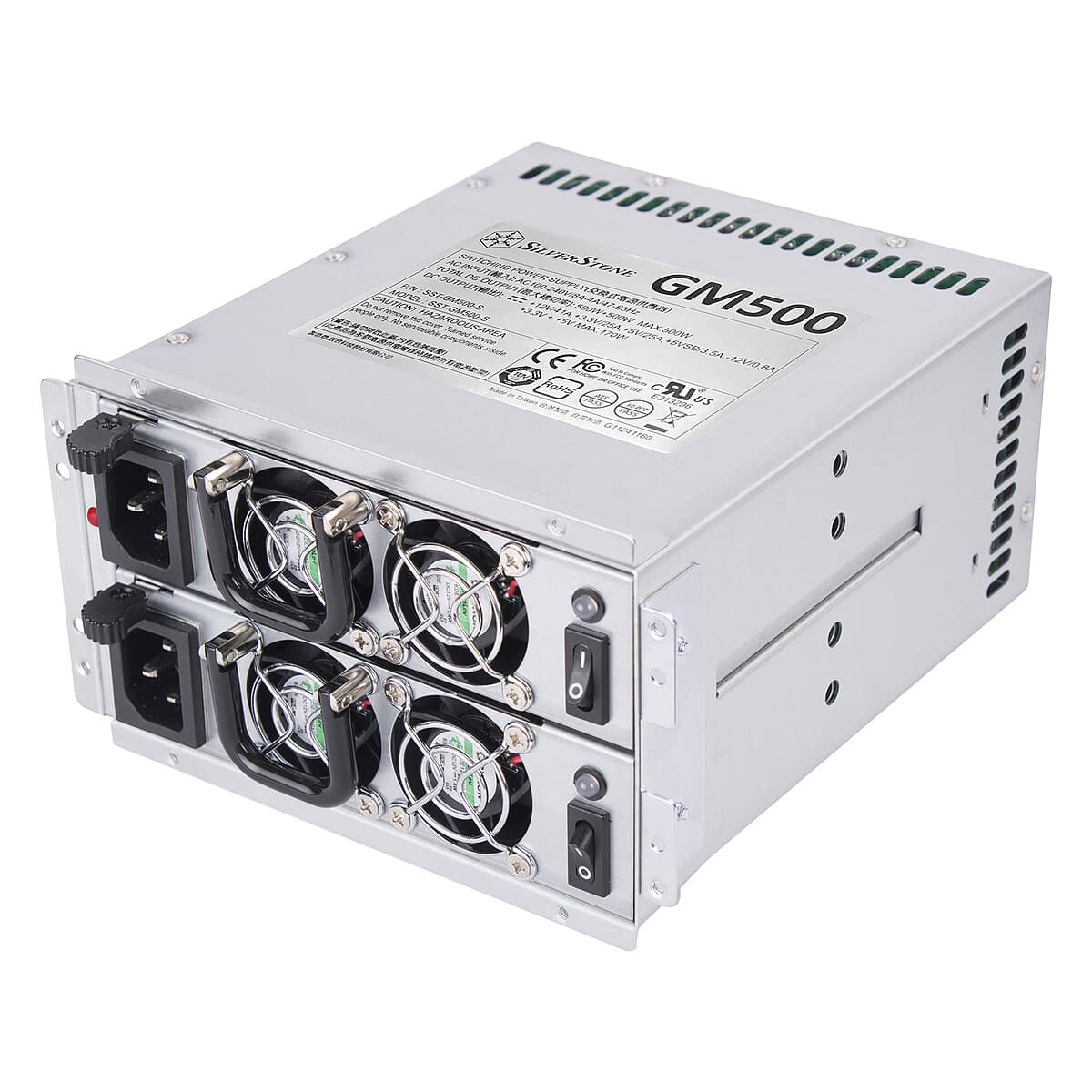 SilverStone GM500-S Silver