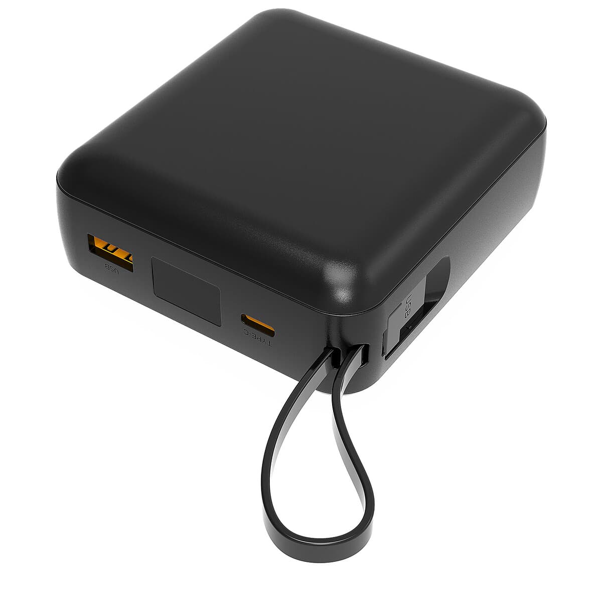 Akashi Batterie de Secours Cable 22.5W Charge Rapide (Noir)
