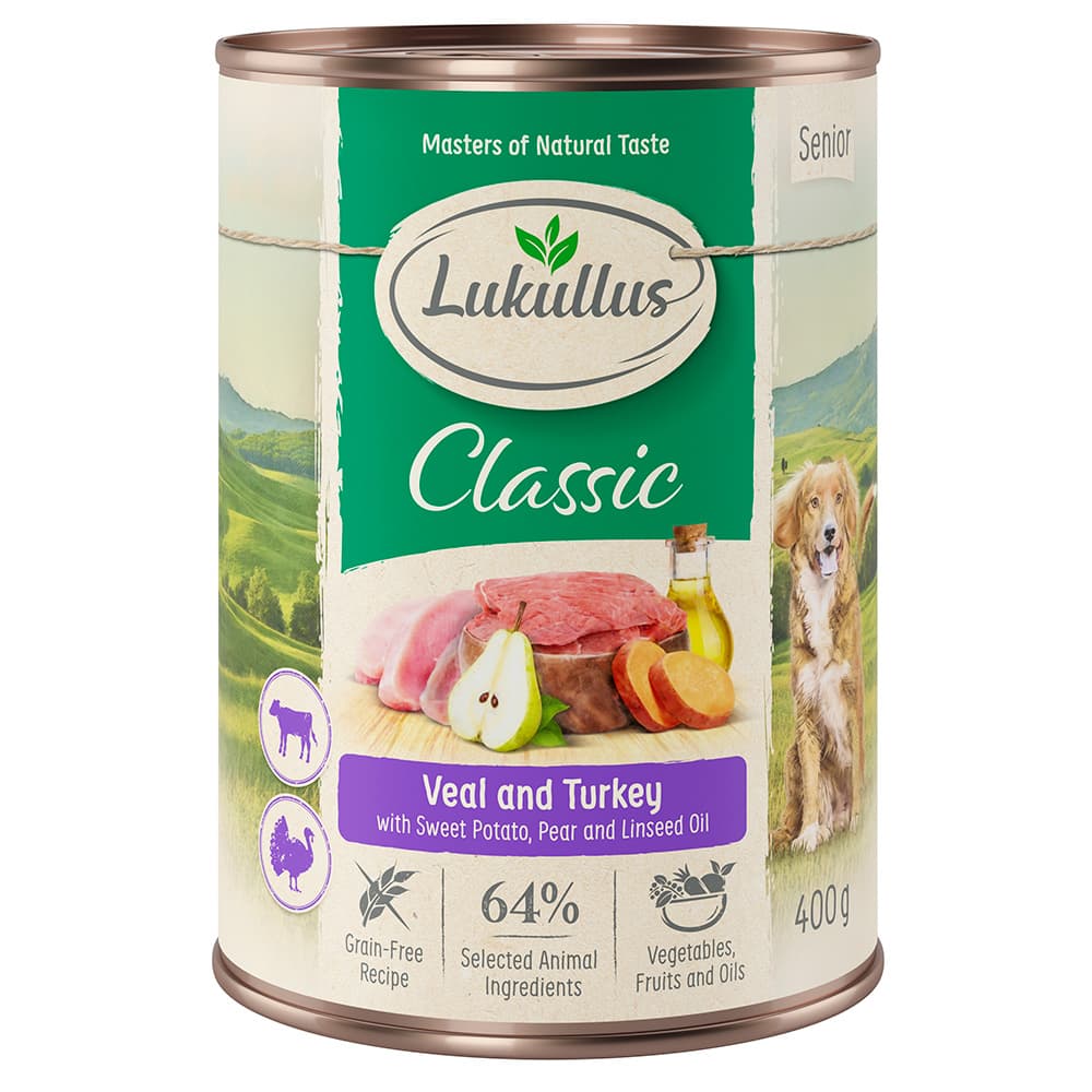 Lukullus Senior - 12 x 400 g - Pack ahorro
