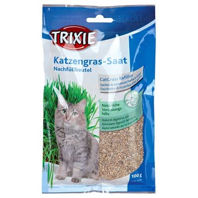 Hierba para gatos Trixie (3 x 100 g)