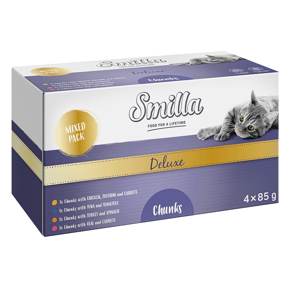 Smilla Deluxe Bocaditos 48 x 85 g - Pack mixto