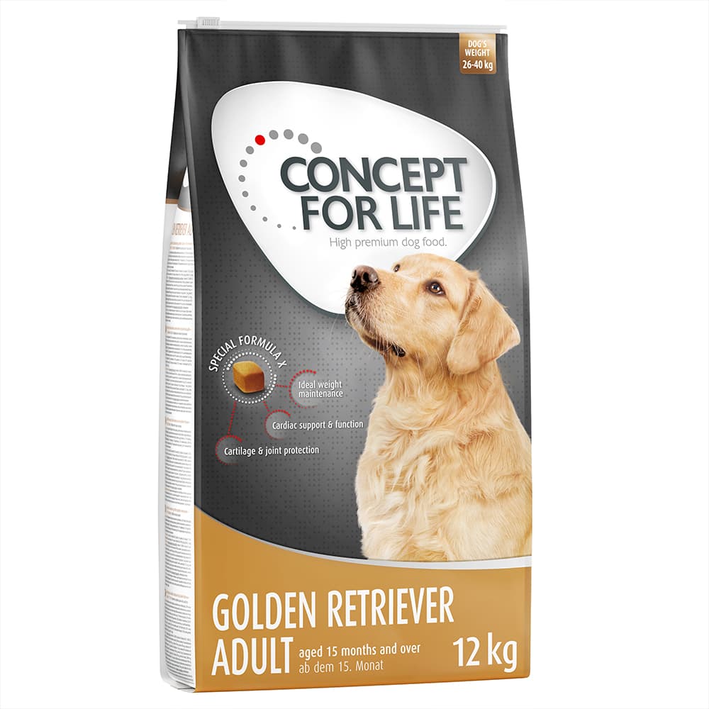 Concept for Life Golden Retriever Adult - 2 x 12 kg - Pack Ahorro