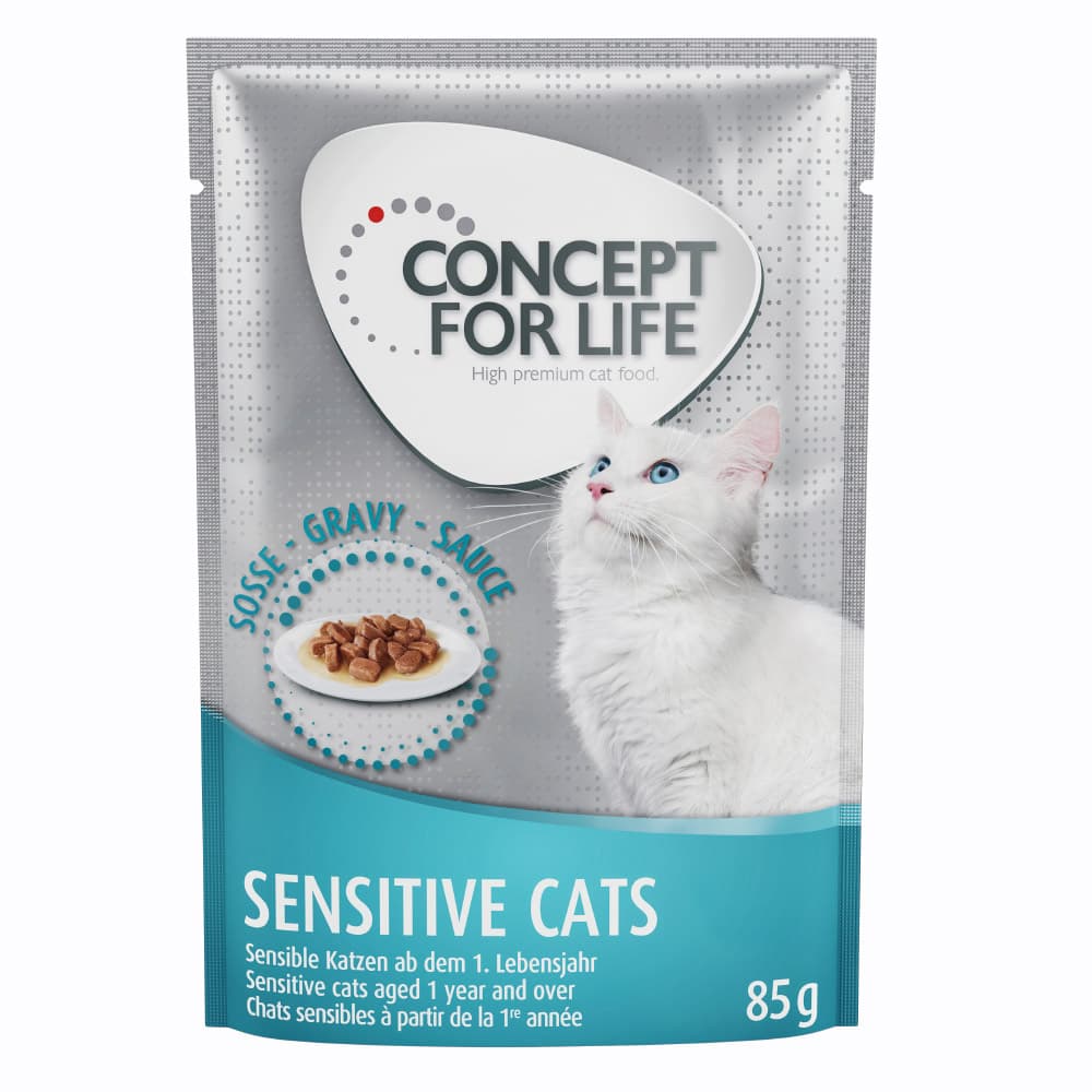 Concept for Life Sensitive Cats con pollo en salsa - 24 x 85 g