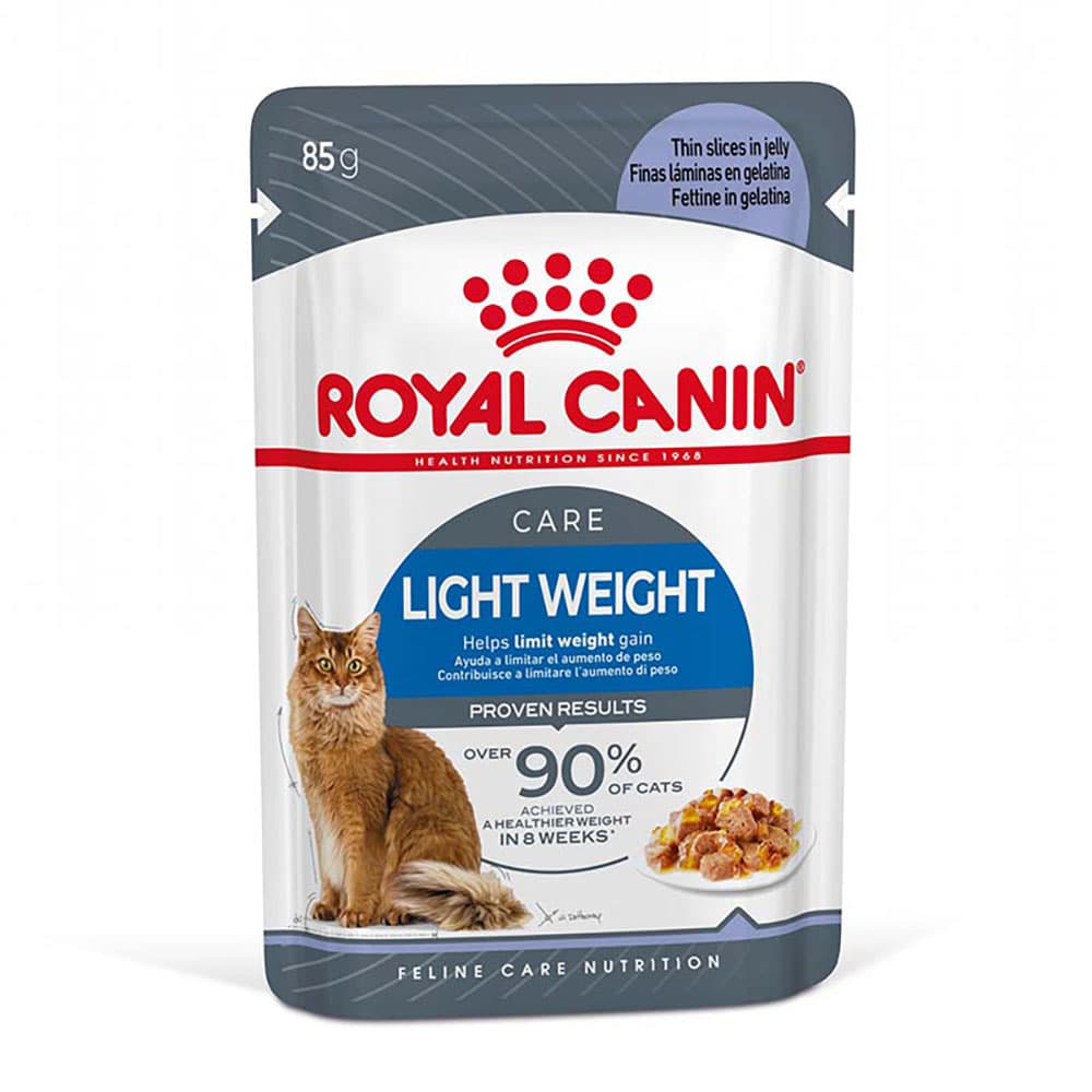 Royal Canin sobres 24 x 85 g - Pack Ahorro - Light Weight Care en gelatina
