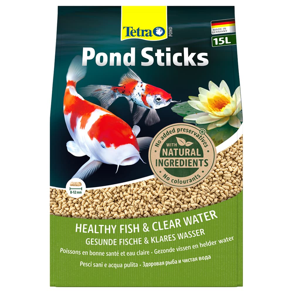 TetraPond alimento para peces de estanque en barritas - 15000 ml
