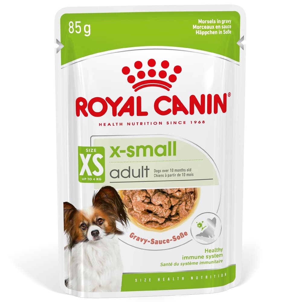 Royal Canin X-Small Adult en salsa - 24 x 85 g - Pack Ahorro