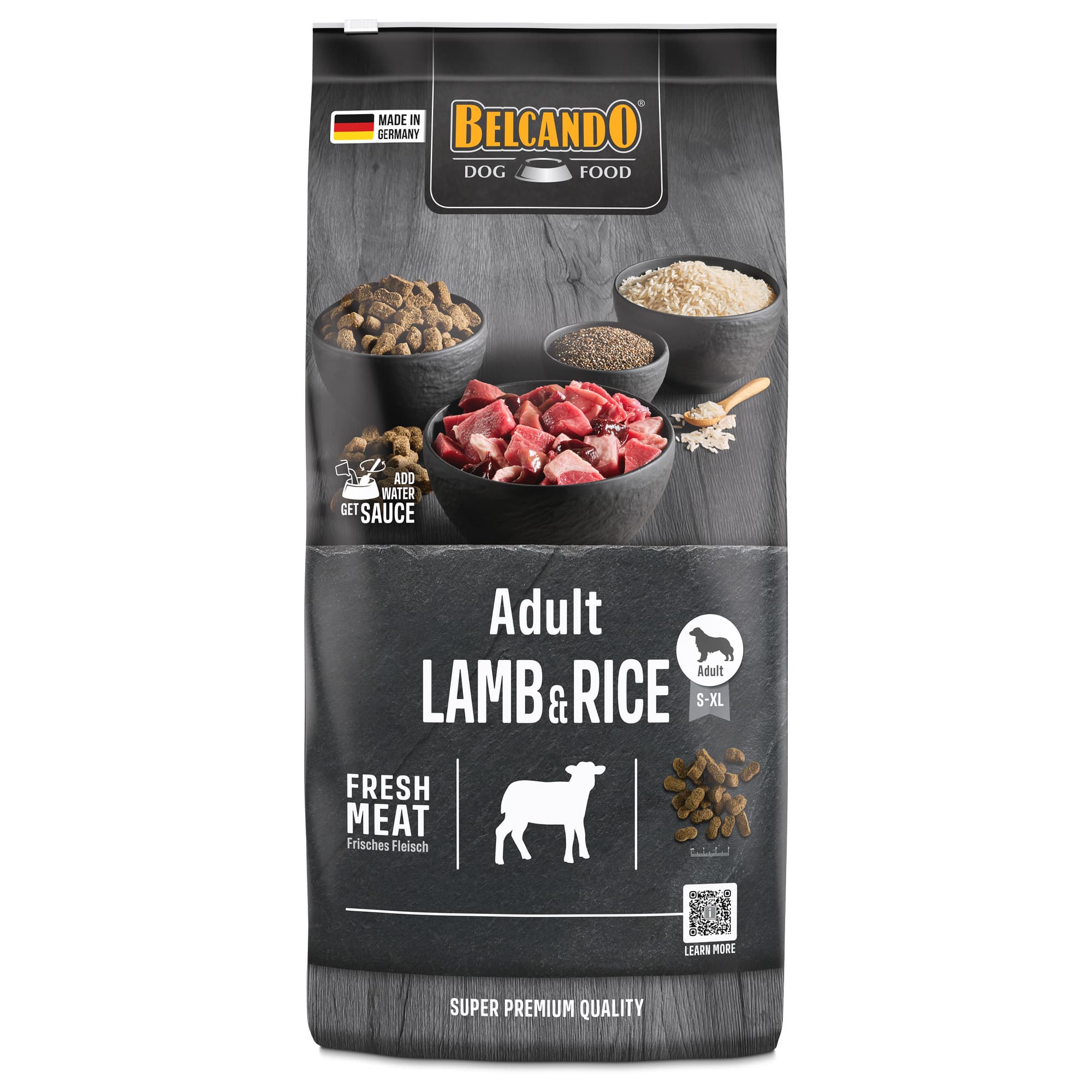 Belcando Adult cordero y arroz - 2 x 12,5 kg - Pack Ahorro