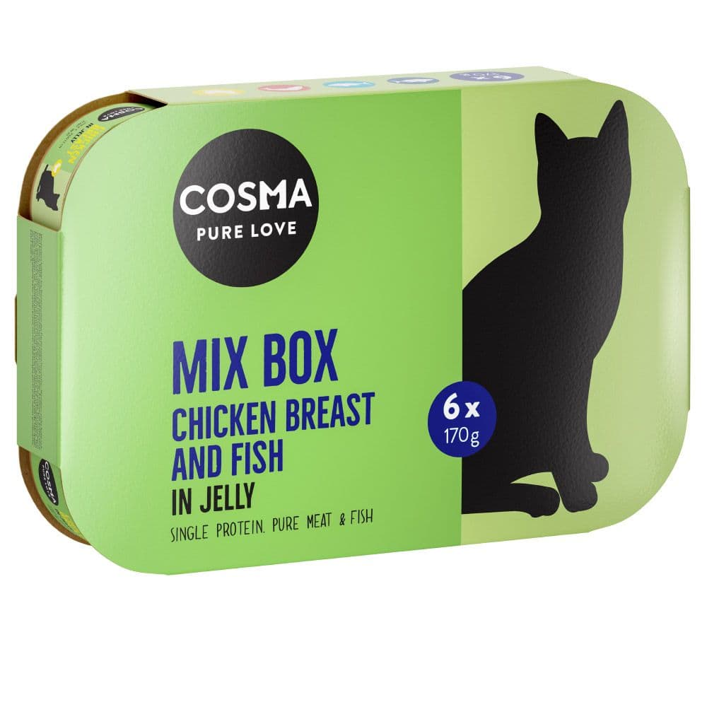 Cosma Original en gelatina 24 x 170 g - Pack Ahorro - Pack mixto: 4 variedades