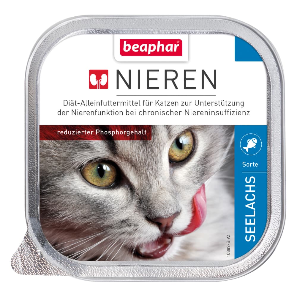 beaphar Dieta Insuficiencia Renal 24 x 100 g - Pack Ahorro - Abadejo