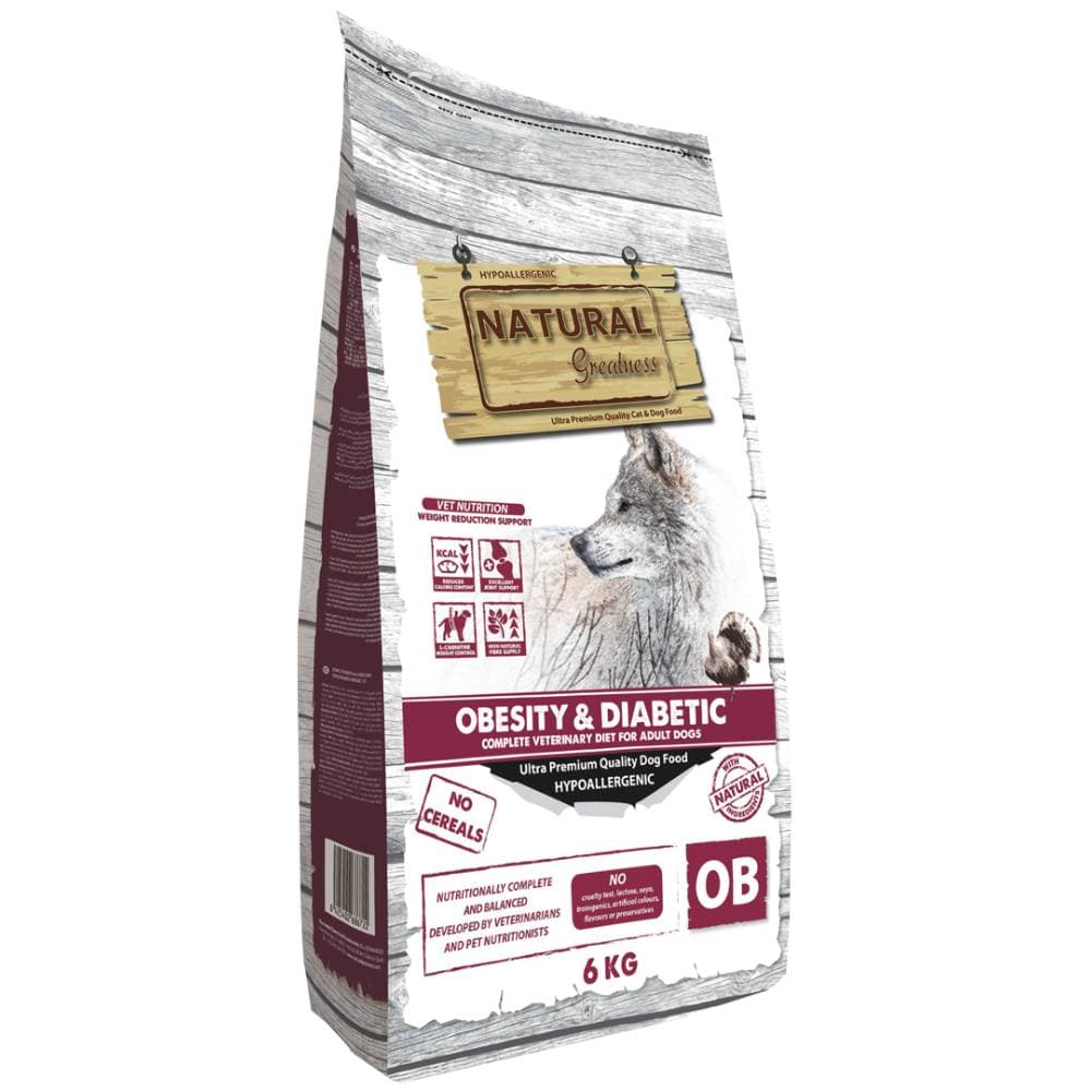 Natural Greatness Diet Vet Obesity & Diabetic - 6 kg