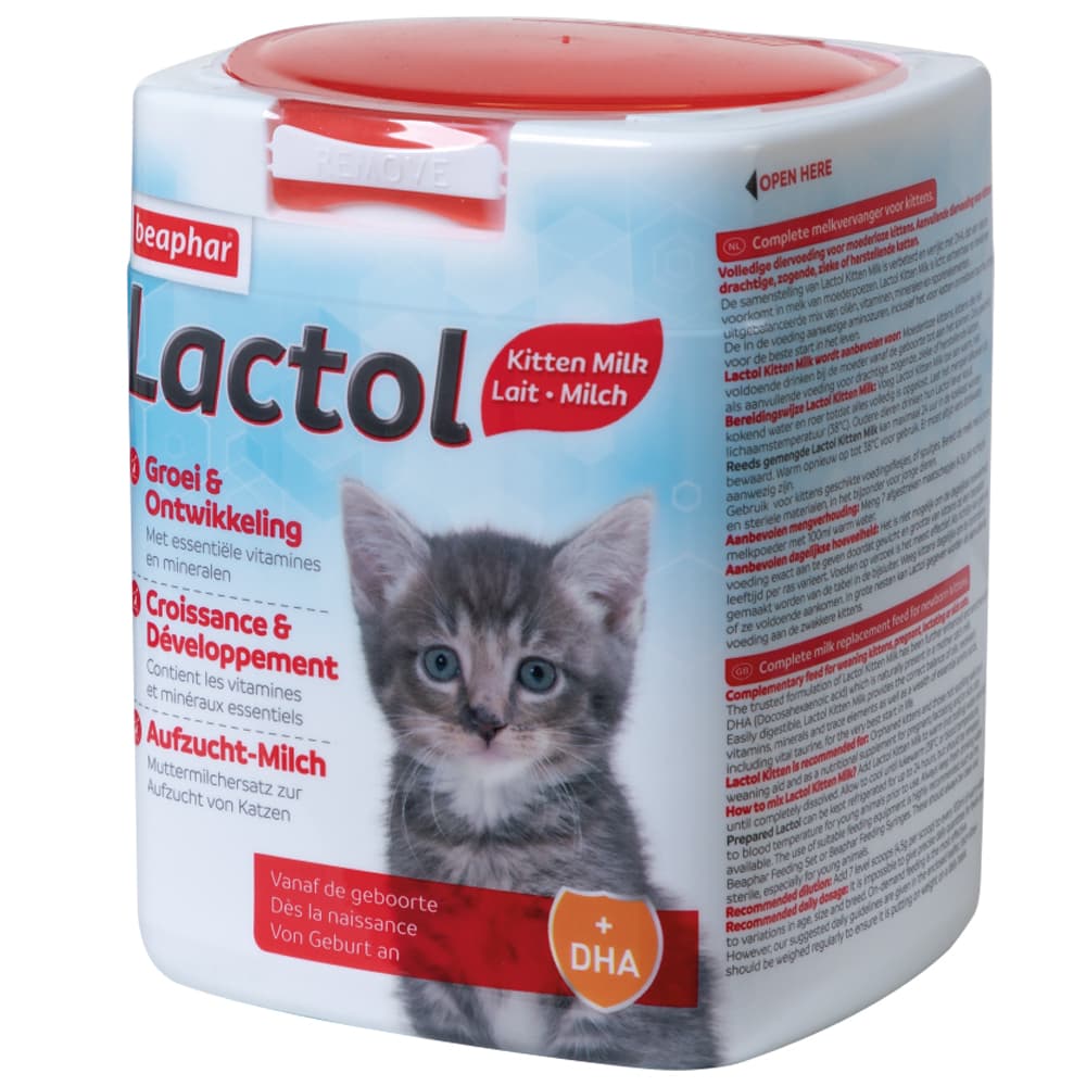 Leche para gatos beaphar Lactol - 3 x 500 g