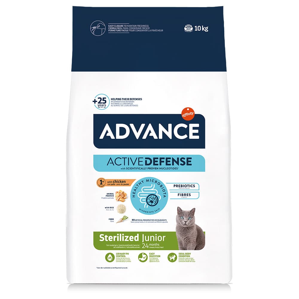 Advance Sterilized Junior con pollo - 2 x 10 kg - Pack Ahorro