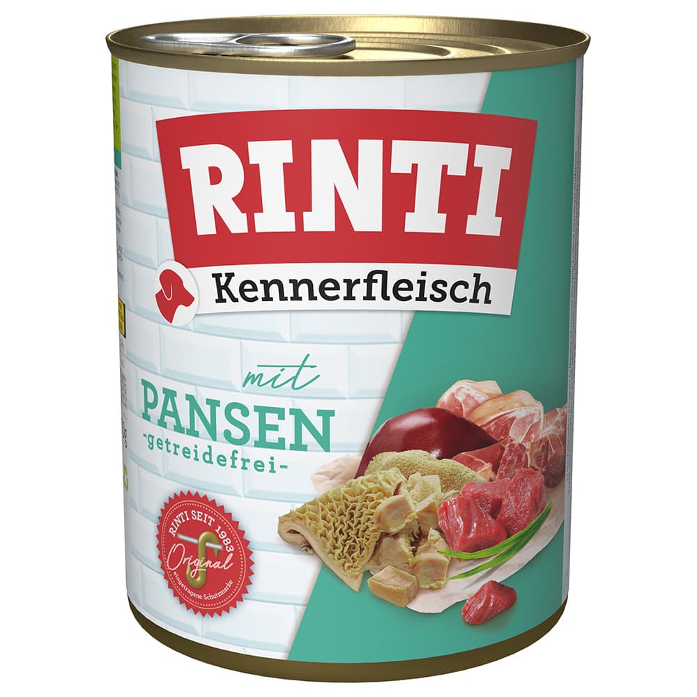 RINTI Kennerfleisch 12 x 800 g - Pack ahorro - Panza