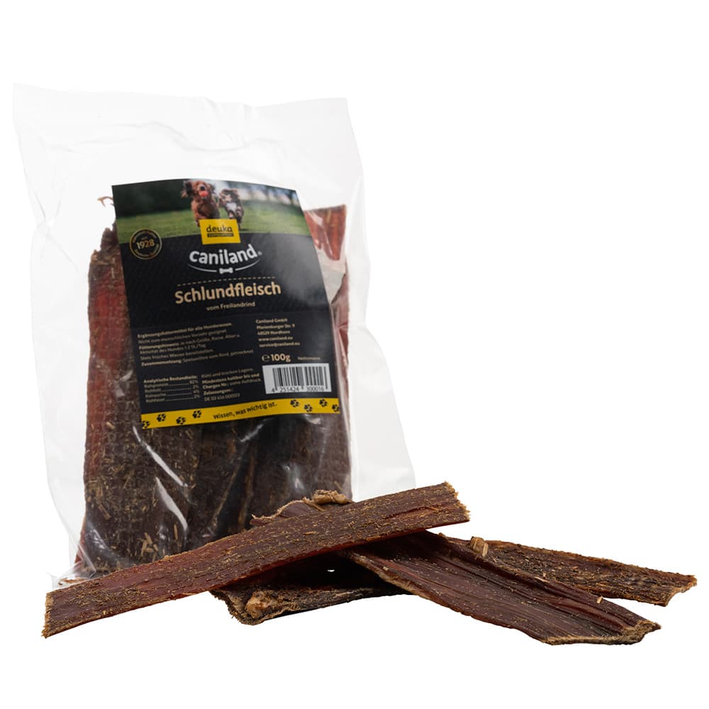 CANIBIT snack de faringe de ternera AnGus para perros - 500 g