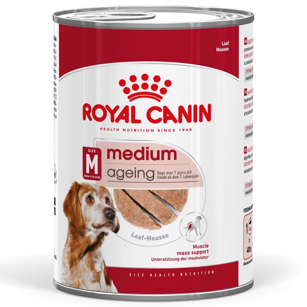 Royal Canin Medium Ageing Mousse - 24 x 410 g - Pack ahorro