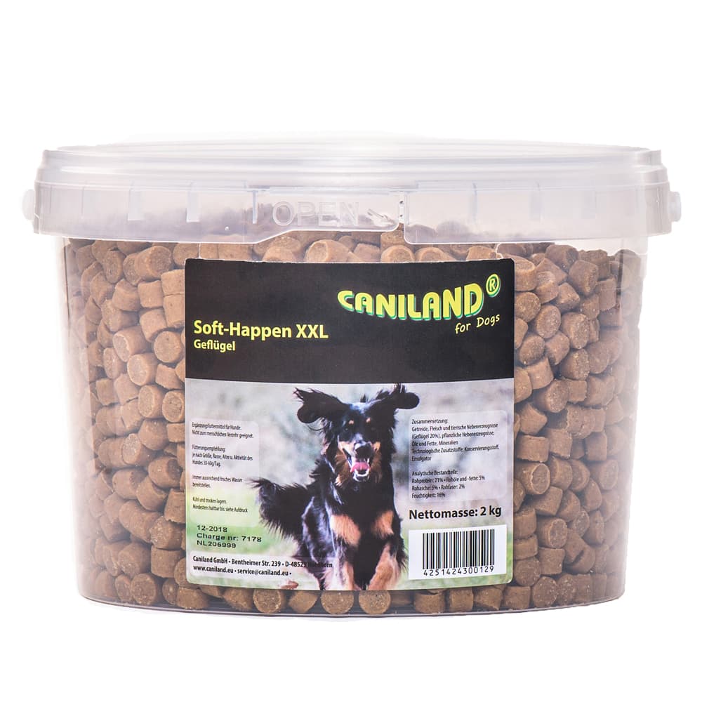 Caniland Soft snack de adiestramiento para perros - 2 x 2 kg - Pack ahorro