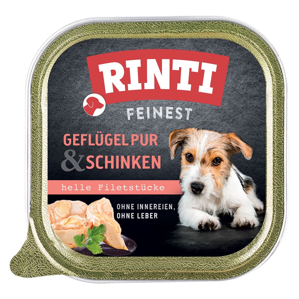 Rinti Finest en tarrinas 11 x 150 g - Aves y Jamón
