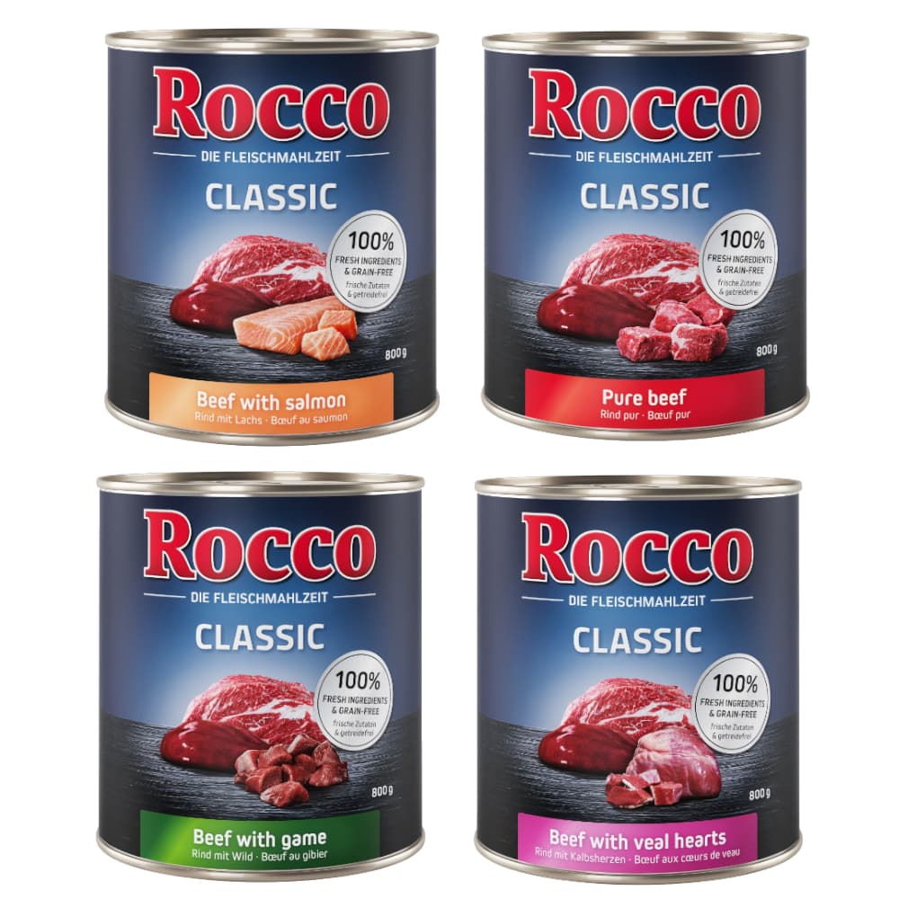 Rocco Classic 24 x 800 g - Pack Ahorro - Pack mixto III