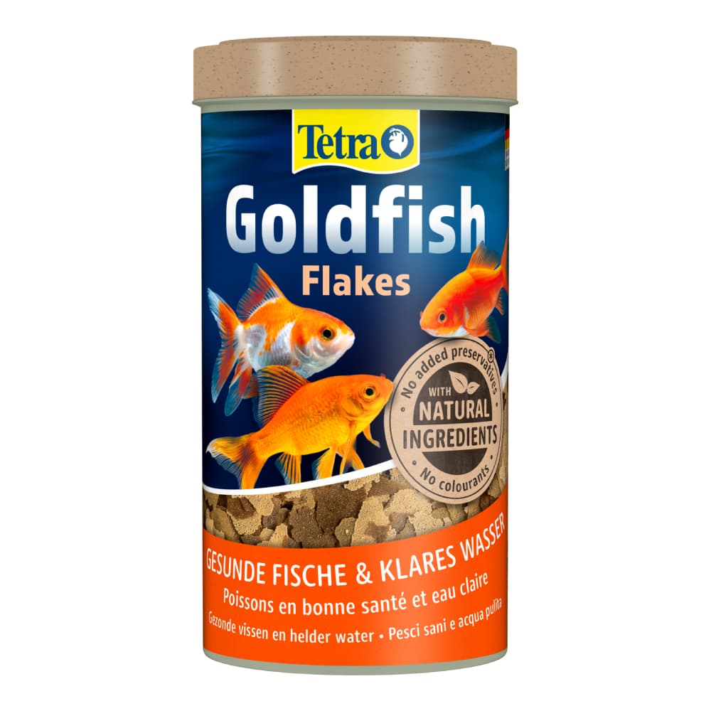 Tetra Goldfish comida en copos para peces - 1 l