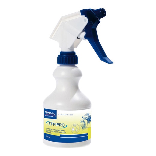 Virbac - Effipro 2,5 mg-ml solución para pulverización cutánea para gatos y perros. - Image 2