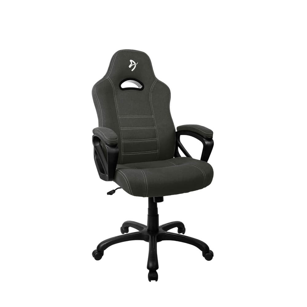 Arozzi - Silla Gaming Arozzi Enzo Woven Fabric negra y gris.