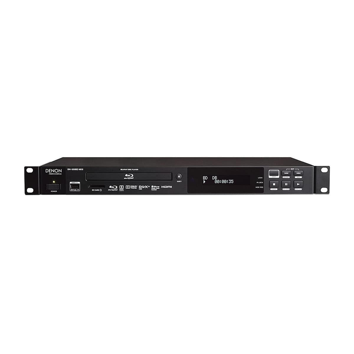 Denon - Reprodiuctor Blu-Ray Denon Profesional DN-500BDMKII con Ethernet.