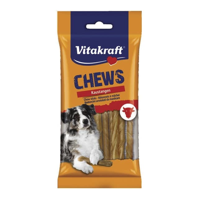 Vitakraft - Snack para perros adultos Vitakraft For You palitos espiral masticables 50 g.