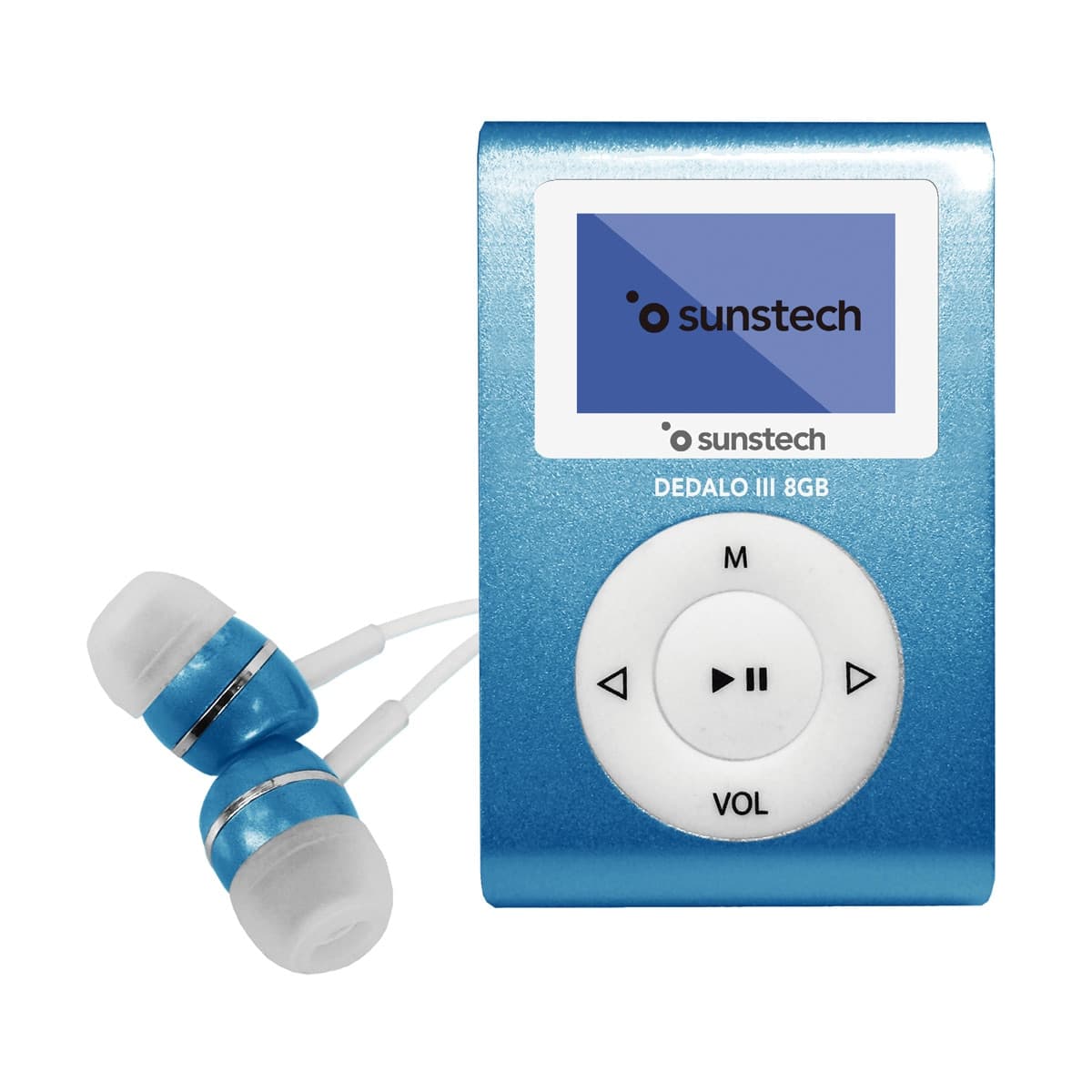 Sunstech - Reproductor MP3 Sunstech Dedalo III 8 Gb Negro.