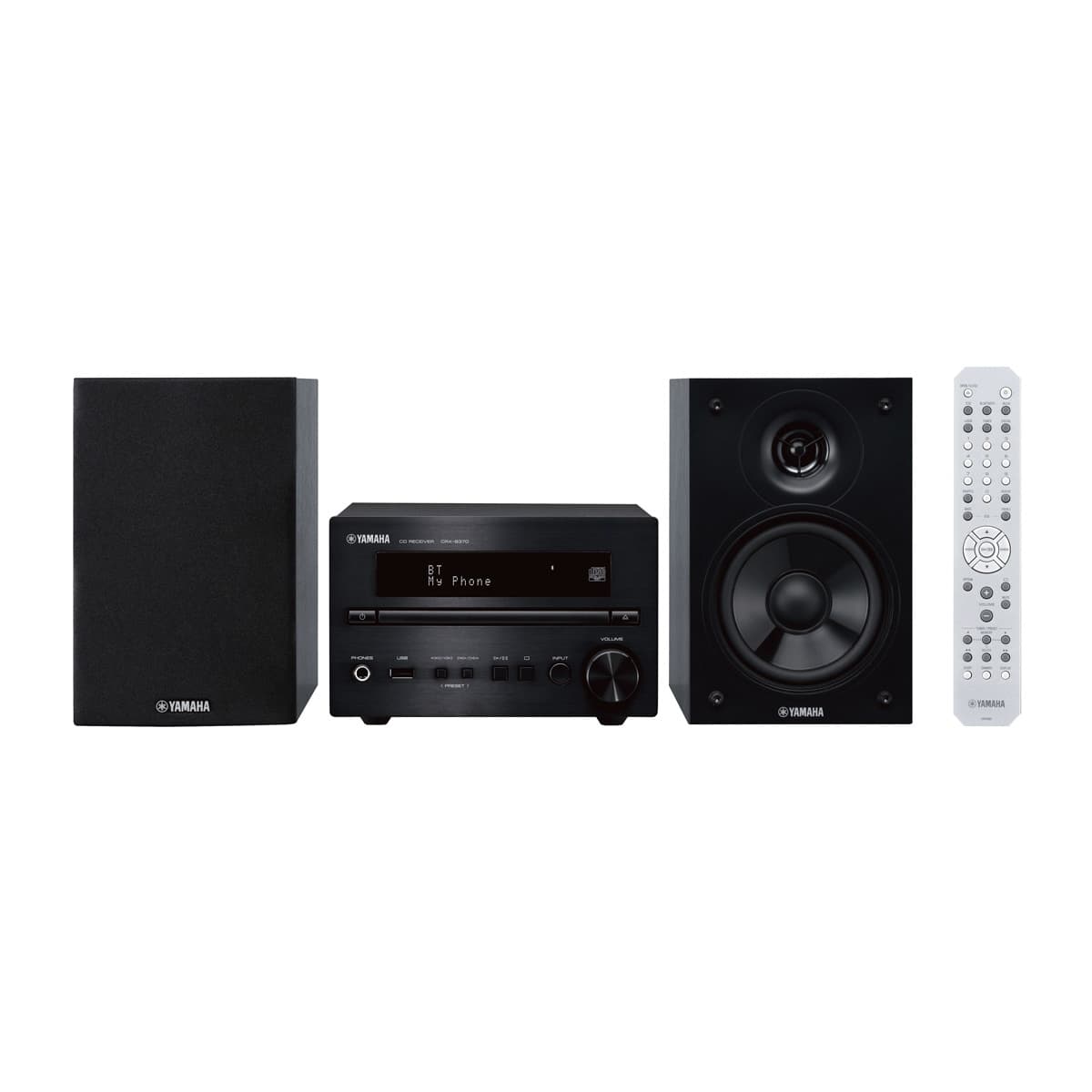 Yamaha - Microcadena Yamaha MCR-B270D Negro con CD, Bluetooth y USB.