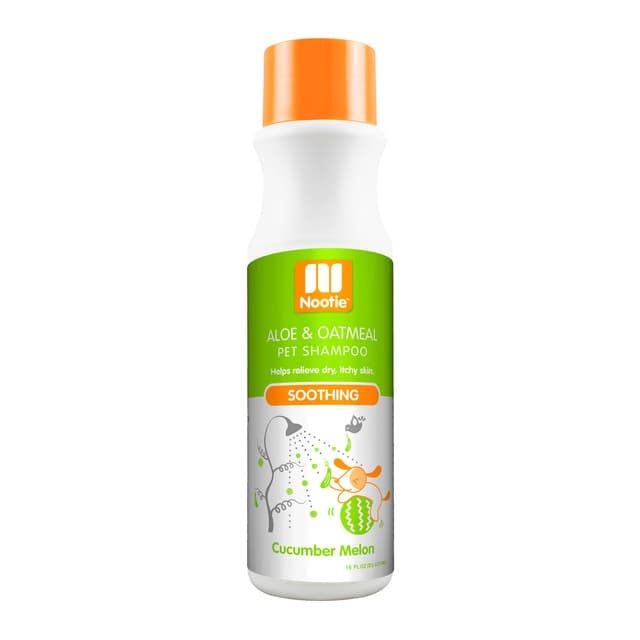 Nootie - Champú Nootie para perros y gatos calmante melón 473 ml.