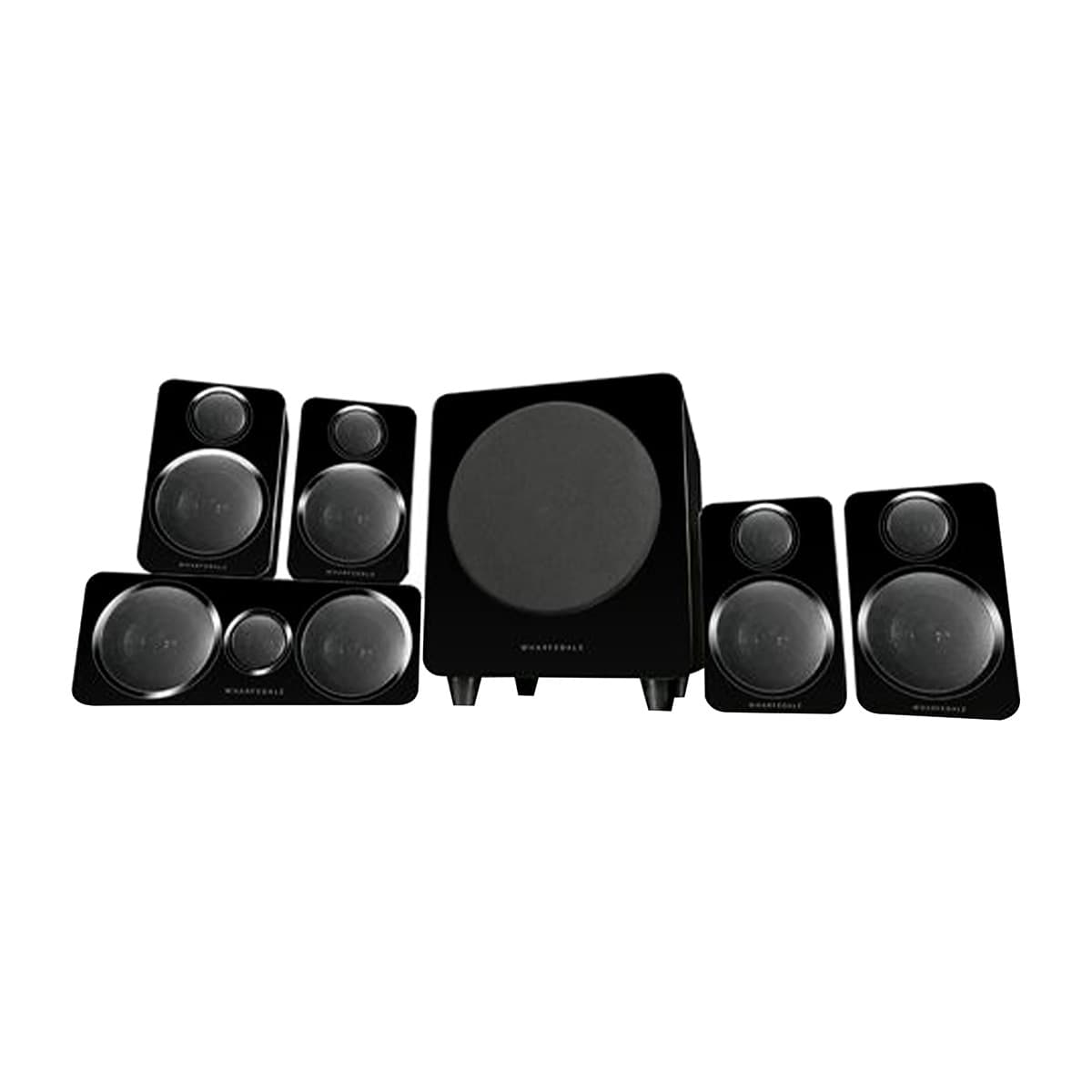 Wharfedale - Sistema de altavoces Wharfedale DX-2 HCP 5.1 Negro.