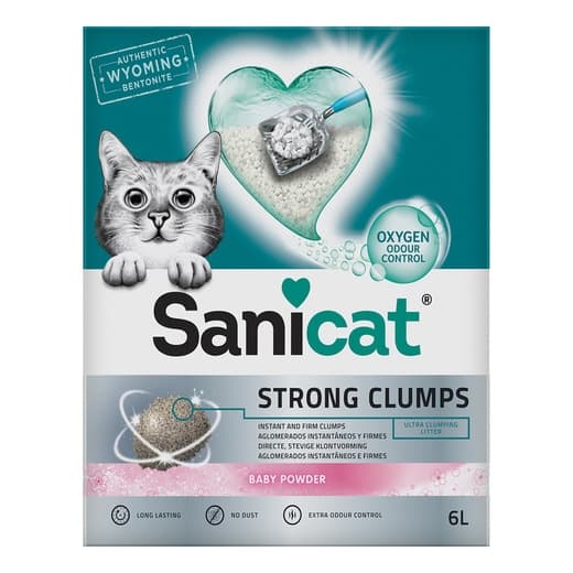 Sanicat - Arena aglomerante Sanicat para gatos Strong Clumps 6 L. - Image 2