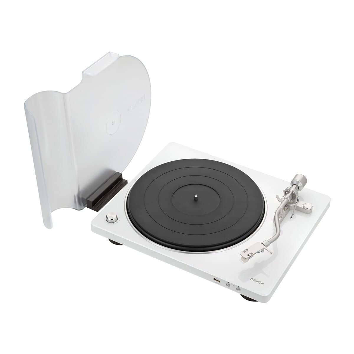 Denon - Tocadiscos Denon DP-450 USB de tres velocidades.