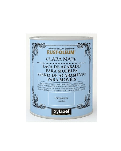 Rust Oleum - Laca para Acabado Muebles Claro Mate.
