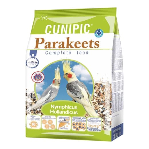 Cunipic - Alimento para ninfas Cunipic Parakeets Super Premium 3 kg. - Image 2