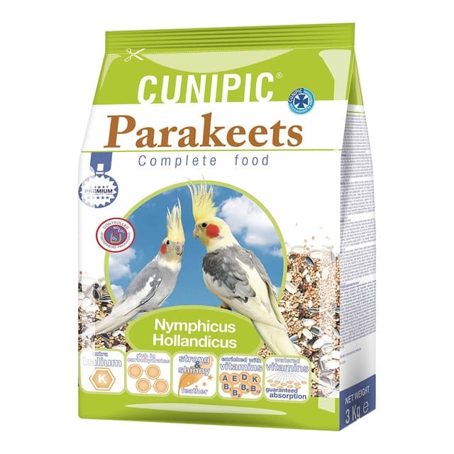 Cunipic - Alimento para ninfas Cunipic Parakeets Super Premium 3 kg.