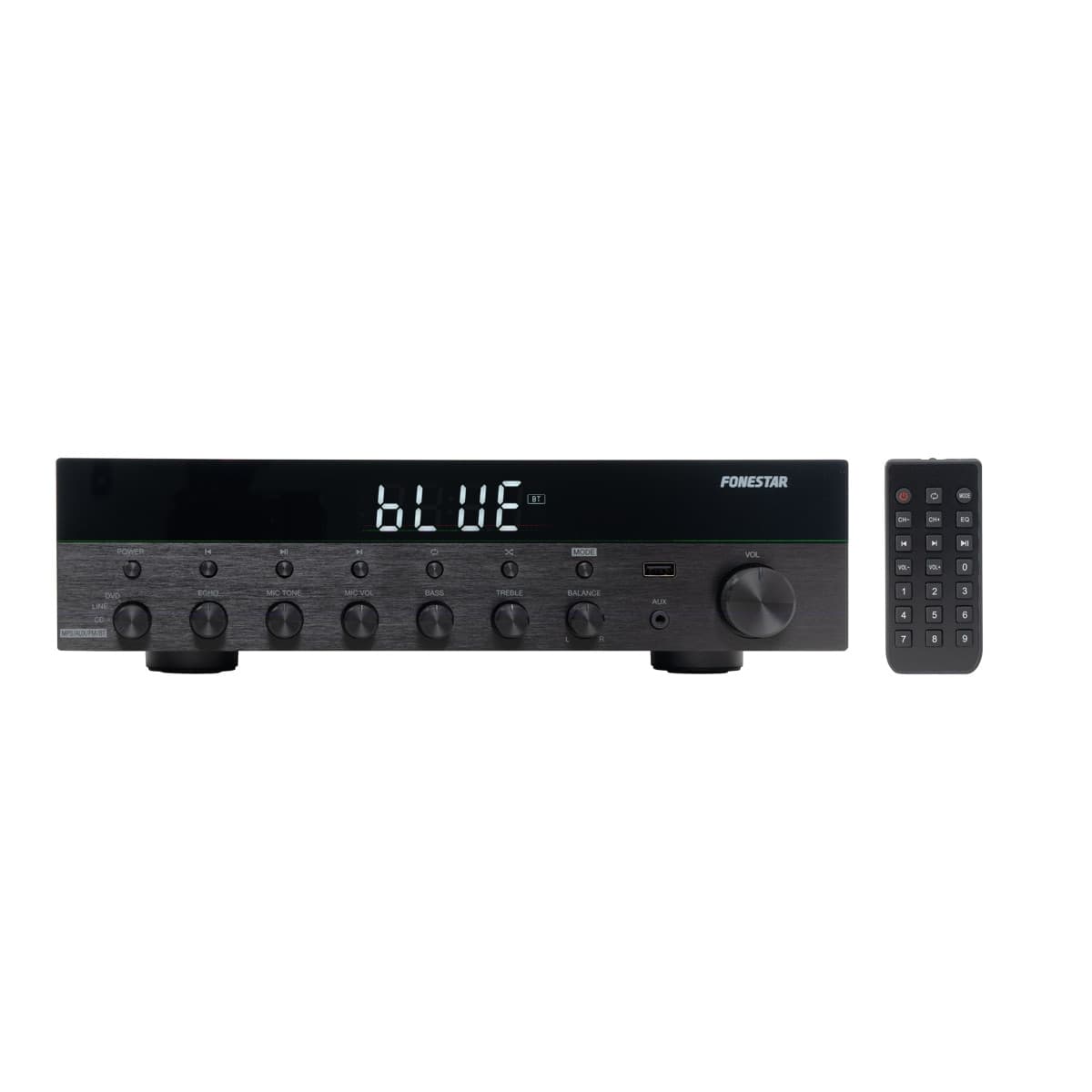 Fonestar - Amplificador estéreo Fonestar Bluetooth-USB-FM.