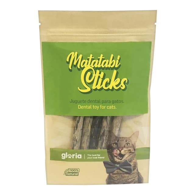Gloria - Juguete dental Gloria para gatos Matatabi Sticks.
